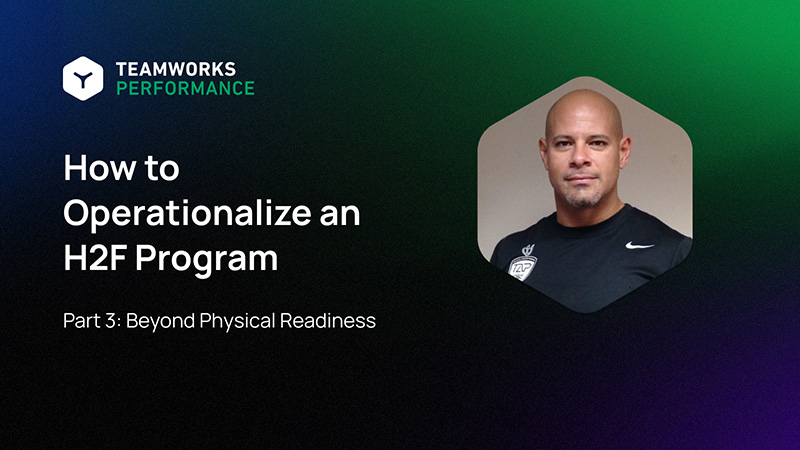 how to operationalize an h2f program